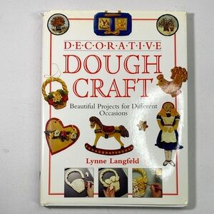 Decorative Dough Craft Book by Lynne Langfeld - White Cover